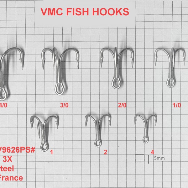 VMC Treble Hooks Searock Adventures